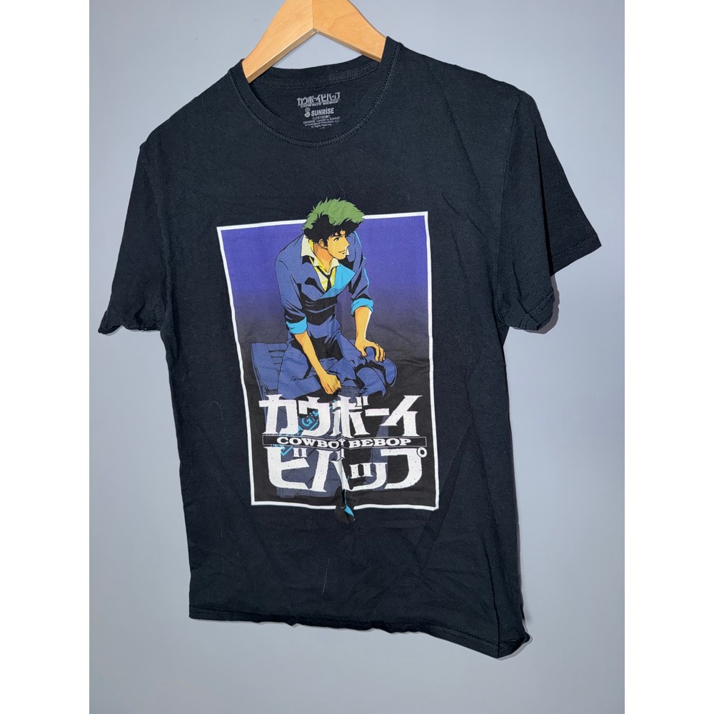 Cowboy Bebop Spike Spiegel Anime T Shirt Black‎ M Medium Funimation Sunrise
